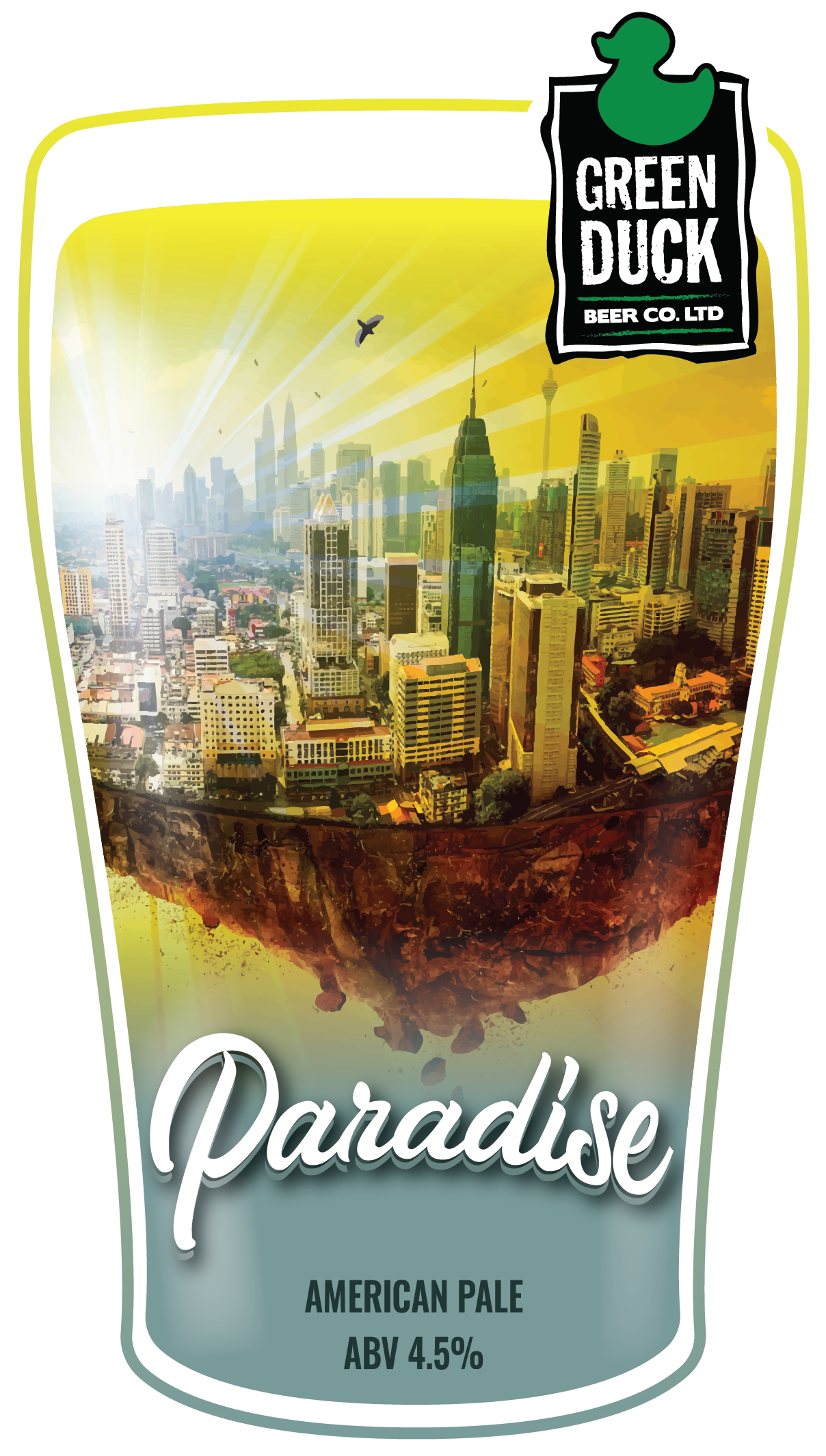 Paradise American Pale Ale 4.5%